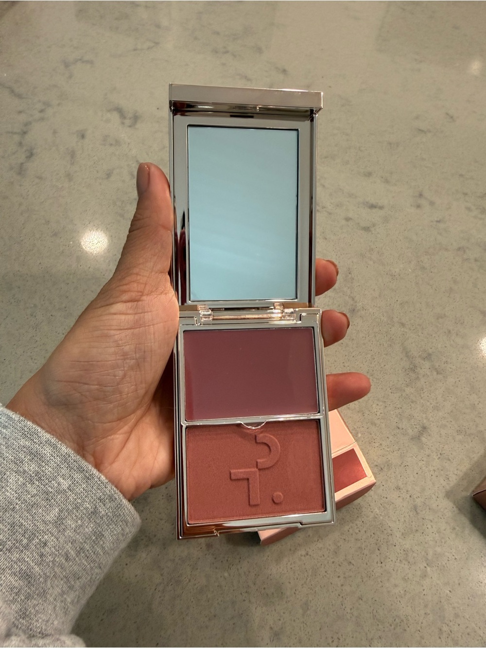 Patrick Ta Dual-Texture Blush Duo in She Goes to the Gym